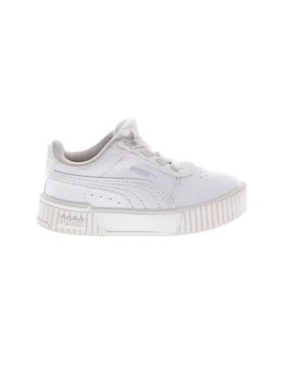 Pre-owned Puma Kids' Sneakers In White