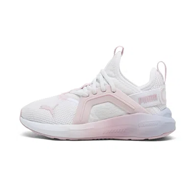 Puma Kids' Soft Enzo 5 Rose Ps Shoes In White