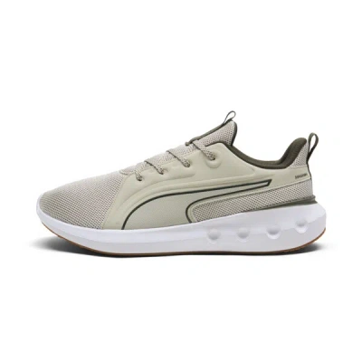 Puma Softride Carson ml Men's Running Shoes In Desert Dust-dark Olive