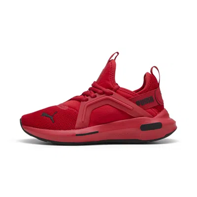 Puma Softride Enzo 5 Big Kids' Training Shoes In Red