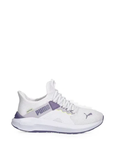 Puma Softride Enzo 5 Slip Tech Sneakers In White