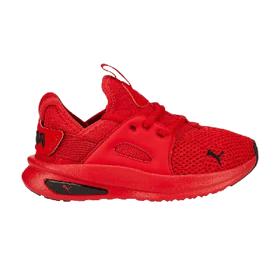 Pre-owned Puma Softride Enzo Evo Little Kid 'high Risk Red'