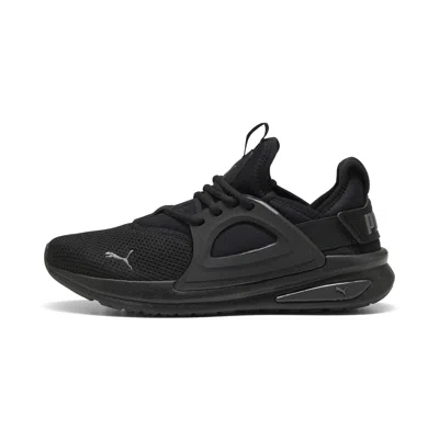 Puma Softstride Enzo 6 Panelled Sneakers In Black