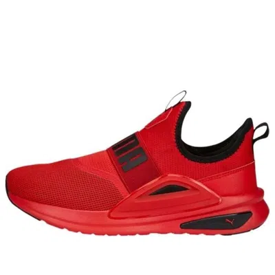 Puma Softride Enzo Evo Slip-on 'for All Time Red' In Multi