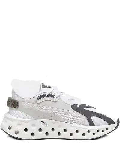 Puma Softride Frequence Perforated Sneakers In White