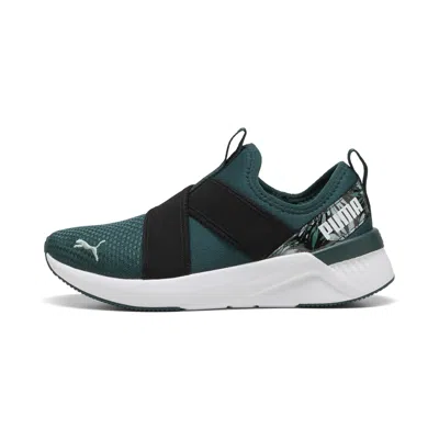 Puma Softride Harli Women's Slip-on Shoes In Green