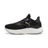 Puma Softride Mayve Leopard Running Shoes Women In Black