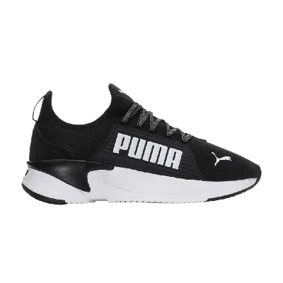 Pre-owned Puma Softride Premier Slip-on Wide 'black White'