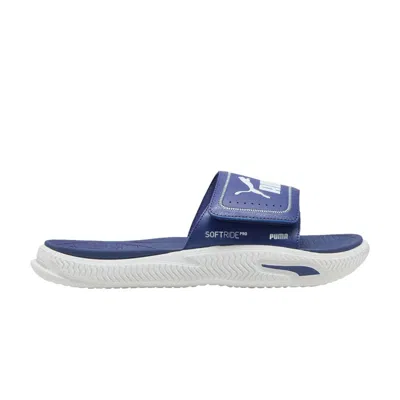Pre-owned Puma Softride Pro 24 V Slide 'blue Crystal' | Men's Size 9