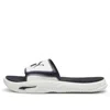 Puma Softride Pro 24 V Slides 'white New Navy' In Black