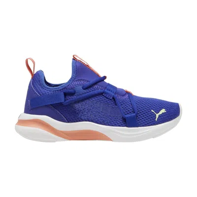 Pre-owned Puma Softride Rift Pop Big Kid 'lapis Lazuli Cool Cucumber' | Blue | Kid's Size 6.5