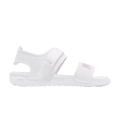 Pre-owned Puma Softride Sandal 'white Grey Violet'