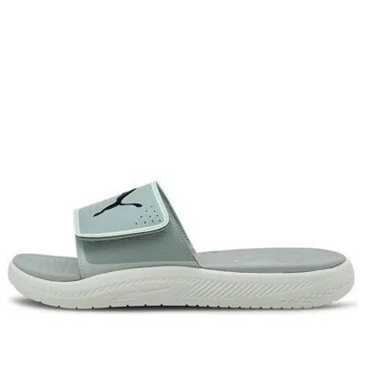 Puma Softride Slide 'quarry' In Grey