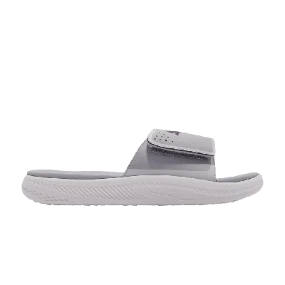 Pre-owned Puma Softride Slide 'quarry' In Grey
