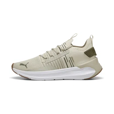 Puma Softride Symmetry Fuzion Running Shoes In Beige