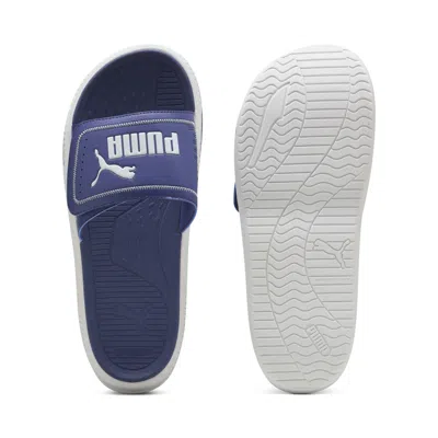 Puma Softridepro 24 V Slides In Blue