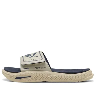 Puma Softridepro Slide 24 V Slipper 'brown' In Neutral