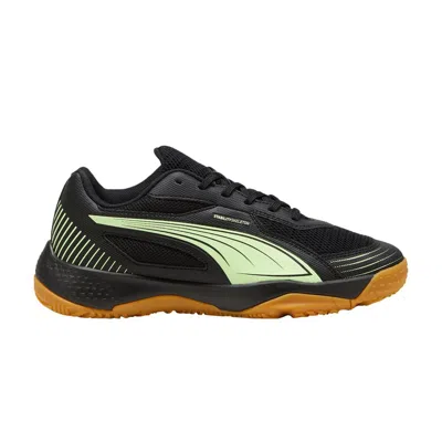 Pre-owned Puma Solarflash 3 Big Kid 'black Fizzy Apple' | Kid's Size 3.5