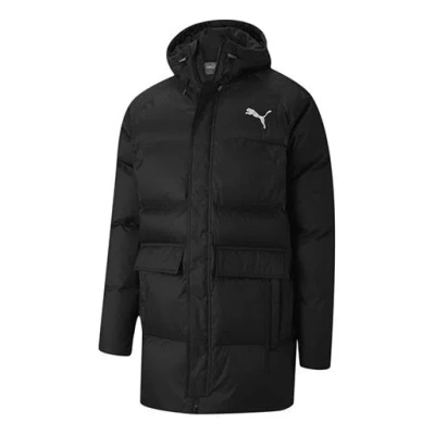 Puma Solid Down Jacket 'black White'