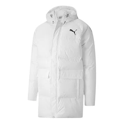 Puma Solid Down Jacket 'white Black'
