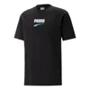 Puma Solid Regular Shirts 'black'