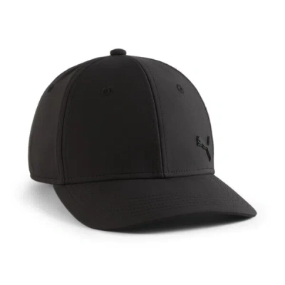 Puma Sonic Stretch Fit Baseball Hat In Black Combo