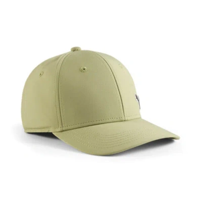 Puma Sonic Stretch Fit Baseball Hat In Medium Green