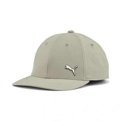 Puma Sonic Stretch Fit Baseball Hat In Olive/khaki
