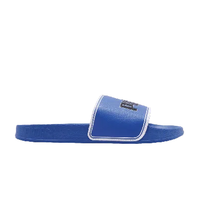 Pre-owned Puma Sonic The Hedgehog X Leadcat Ftr Jr 'place Blue'