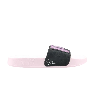 Pre-owned Puma Sophia Webster X Wmns Leadcat Slide 'parfait Pink Black'