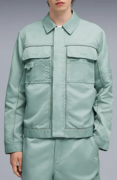 Puma Uma Gear Jacket Men In Blue