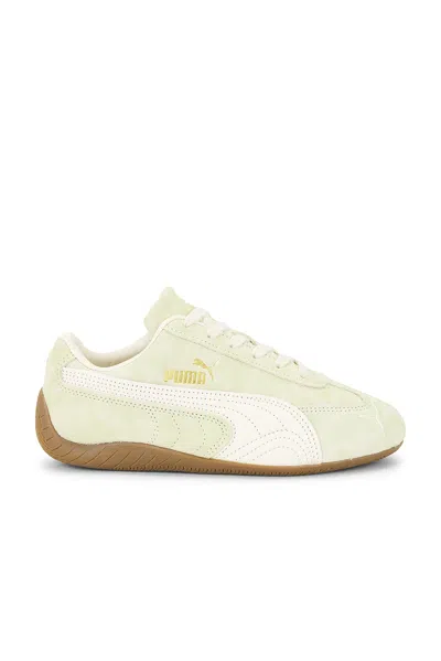 Puma Speed Cat Faded Sneaker In White
