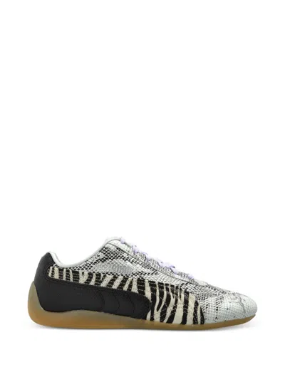 Puma Speedcat Animal-print Sneakers In Gray
