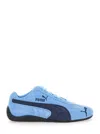 Puma Speedcat Archive Sneakers With Suede And Textured Panels In Blue