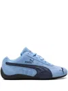 Puma Speedcat Archive Sneakers With Suede And Textured Panels In Blue