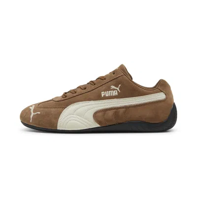 Puma Speedcat Archive Brown Sneakers With Side Logo In Suede Unisex
