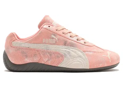 Pre-owned Puma Speedcat Atmos (women's) Sneakers In Pink/white