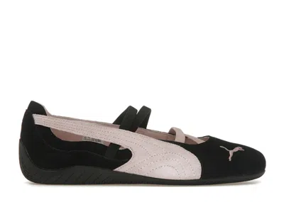 Pre-owned Puma Speedcat Ballet Black (women's) Sneakers In  Black/mauve Mist