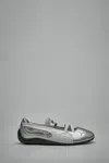 Puma Womens  Speedcat Ballet Metallic In Silver Metallic/white