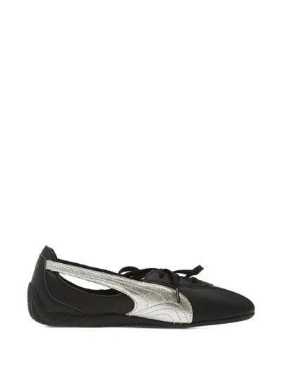 Puma Speedcat Ballet Nova Metallic Sneakers In Black