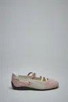 Puma Womens Whisp Of Pink Speedcat Ballet Suede Low-top Trainers In Pink