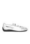 Puma Speedcat Ballet Metallic In Silver & White