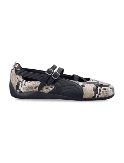 Puma Speedcat Ballet Snake Woman Black And Beige