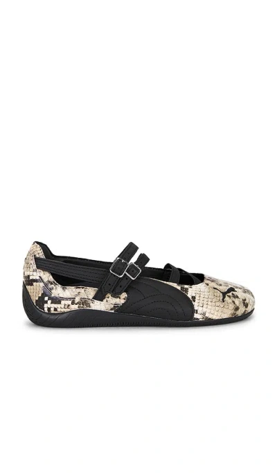 Puma Speedcat Ballet Snake Woman Black And Beige