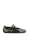 Puma Speedcat Ballet Snake Woman Black And Beige