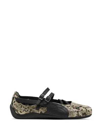 Puma Speedcat Ballet Snake Woman Black And Beige