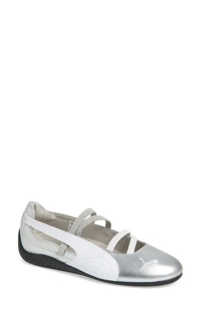 Puma Speedcat Ballet Metallic Women S Shoes In Silver