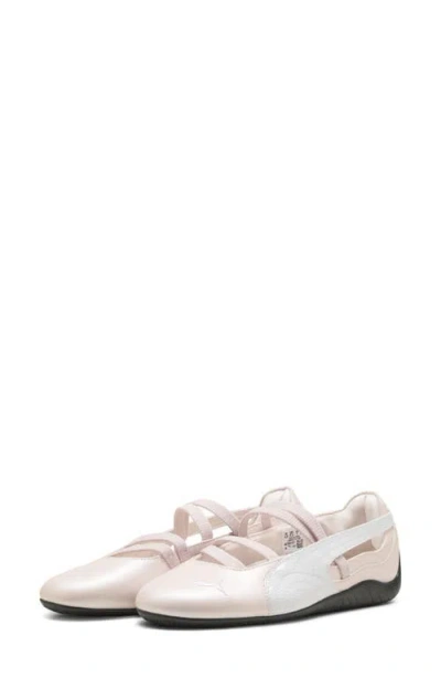 Puma Speedcat Cut-out Ballet Flats In Pink