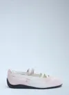 Puma Womens Whisp Of Pink Speedcat Ballet Suede Low-top Trainers In Pink