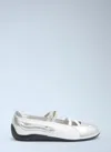 Puma Lace-up Strappy Shoes For Women In White
